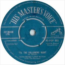 Lord Sutch And Heavy Friends : 'Til the Following Night - Good Golly Miss Molly